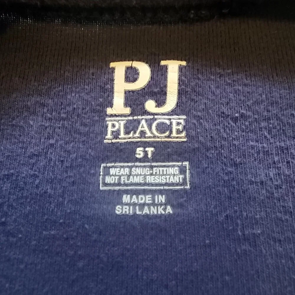 The Children's Place PJ Place Astronaut Long Sleeve Tee - Size 5T